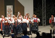 Vystúpenie folklórnej skupiny Lubená z Poluvsia v programe Stretnutie